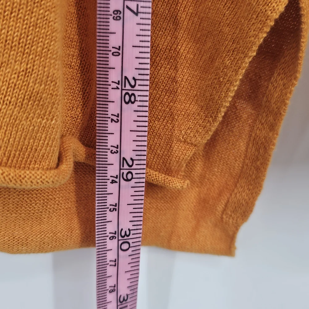 J. Crew Linen V-Neck Sweater XL